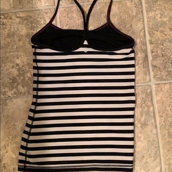 Lululemon Athletica tank top- striped - Picture 2 of 4